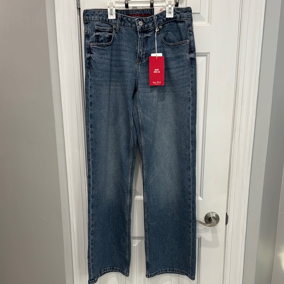 Lucky Brand Dark Blue wide leg Jeans - Picture 1 of 9